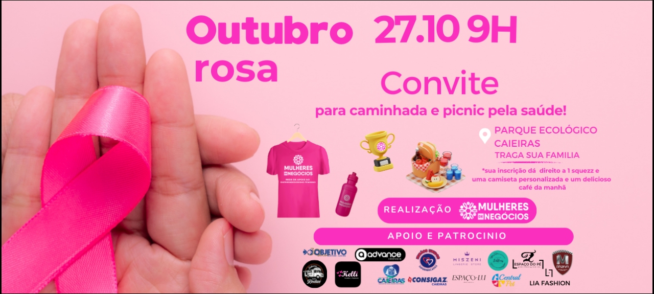 Caminhada e Picnic pela saúde