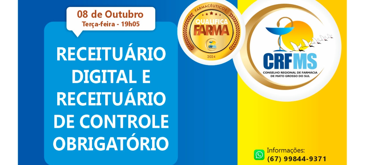 CASSILÂNDIA - QualificaFarma: Receituário Digital e Receituários de Controle Obrigatório