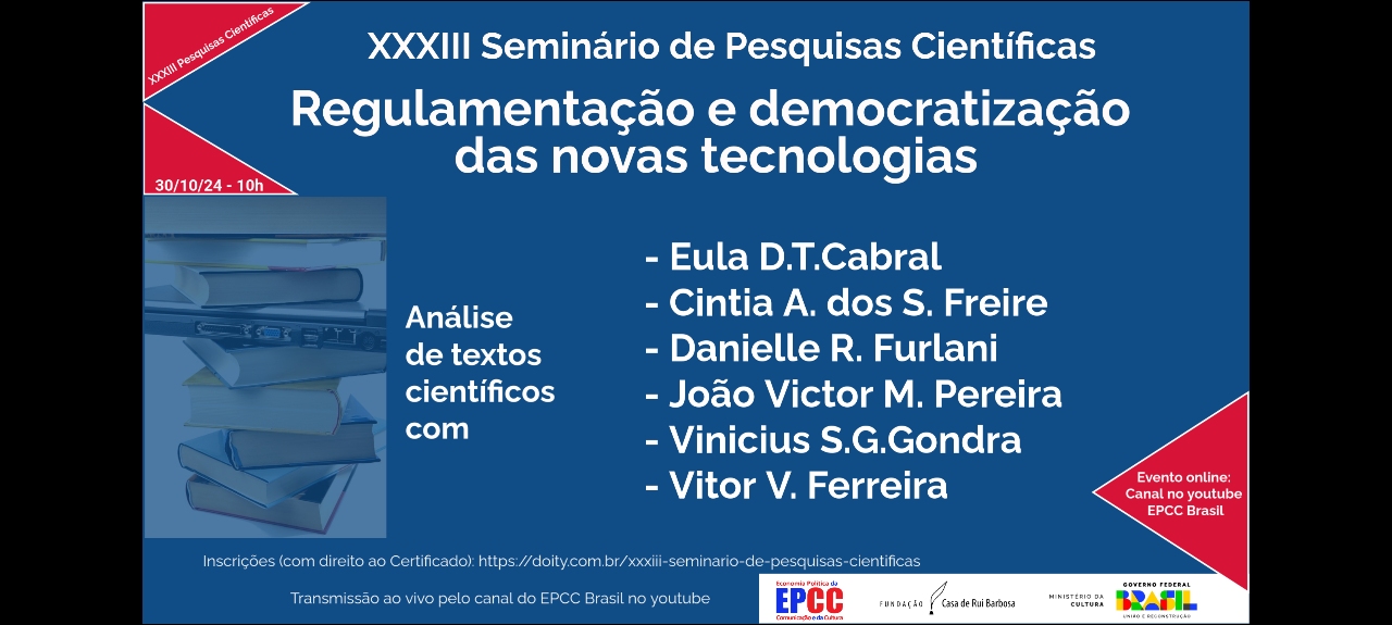 XXXIII Seminário de Pesquisas Científicas