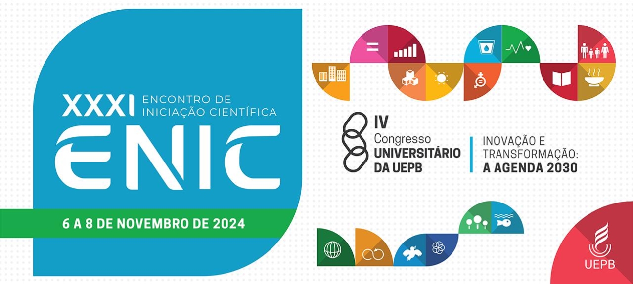 ENCONTRO DE INICIAÇÃO CIENTÍFICA - XXXI ENIC - Inscrições link 2