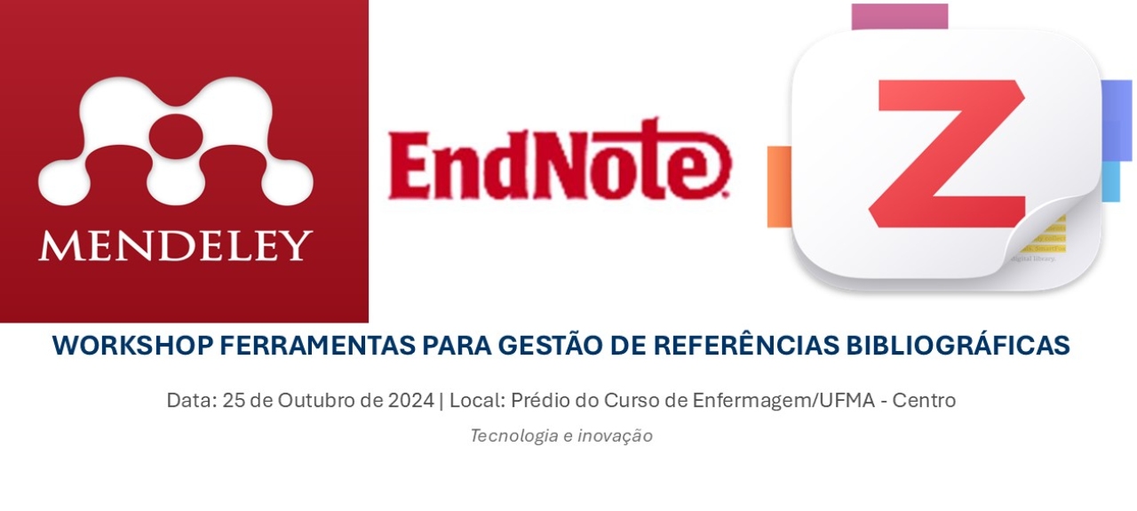 WORKSHOP FERRAMENTAS PARA GESTÃO DE REFERÊNCIAS BIBLIOGRÁFICAS