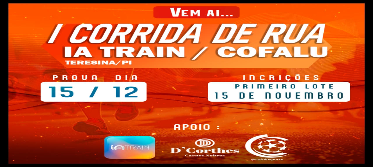 1° CORRIDA DE RUA IATRAIN - COFALU