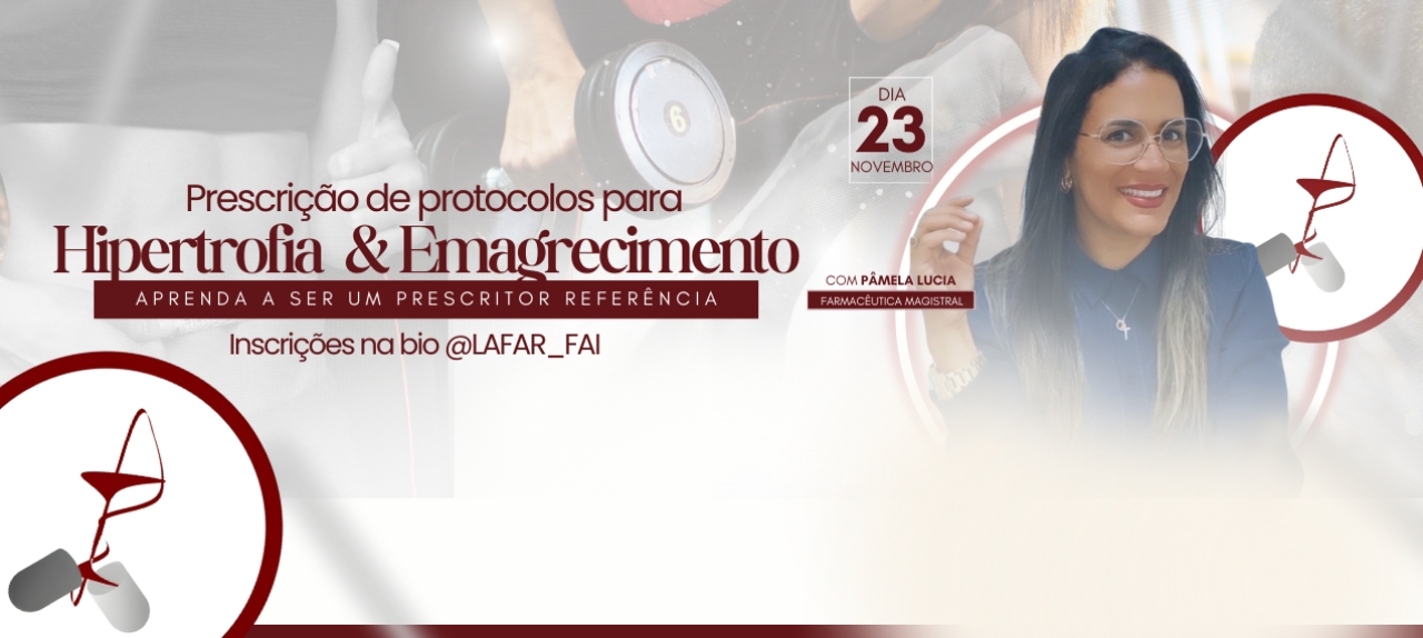 Curso de Prescrição Magistral: Hipertrofia, Emagrecimento e Distúrbios do Metabolismo
