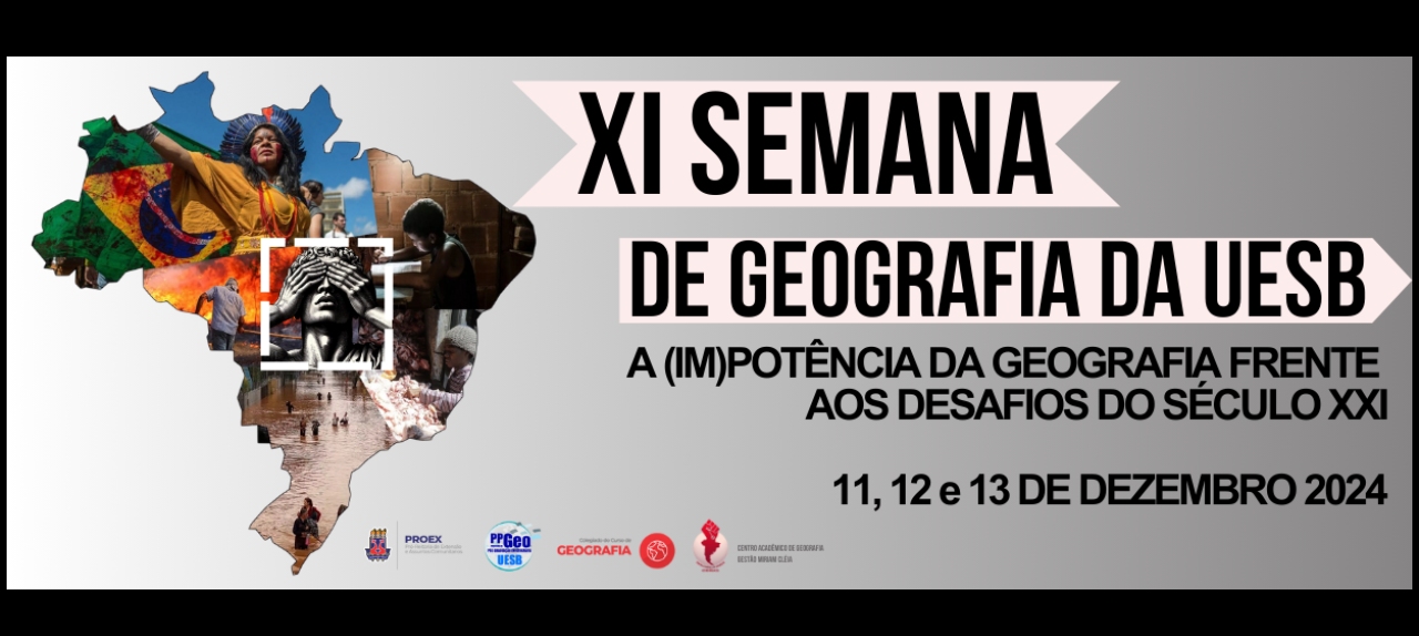 XI SEMANA DE GEOGRAFIA DA UESB