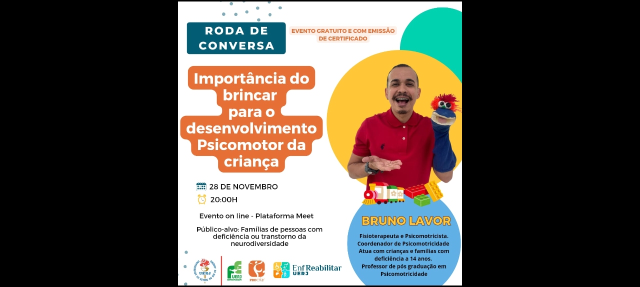 Roda de Conversa do Grupo Colo de Mãe: Importância do brincar para o desenvolvimento psicomotor da criança
