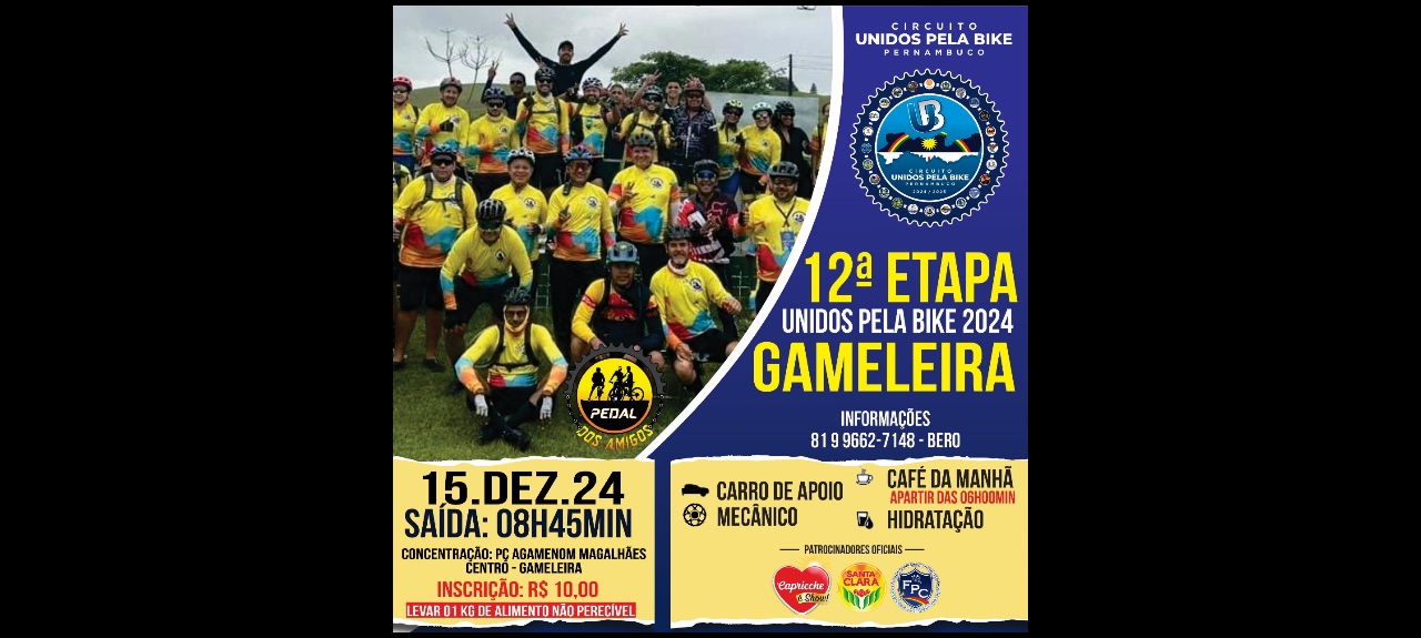 12 ª ETAPA  UB GAMELEIRA - PE