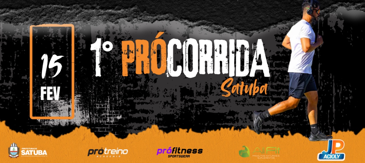 1ª PRÓCORRIDA SATUBA/2025