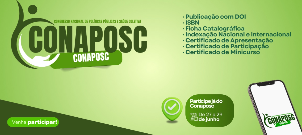 Congresso Nacional de Políticas Públicas e Saúde Coletiva - CONAPOSC