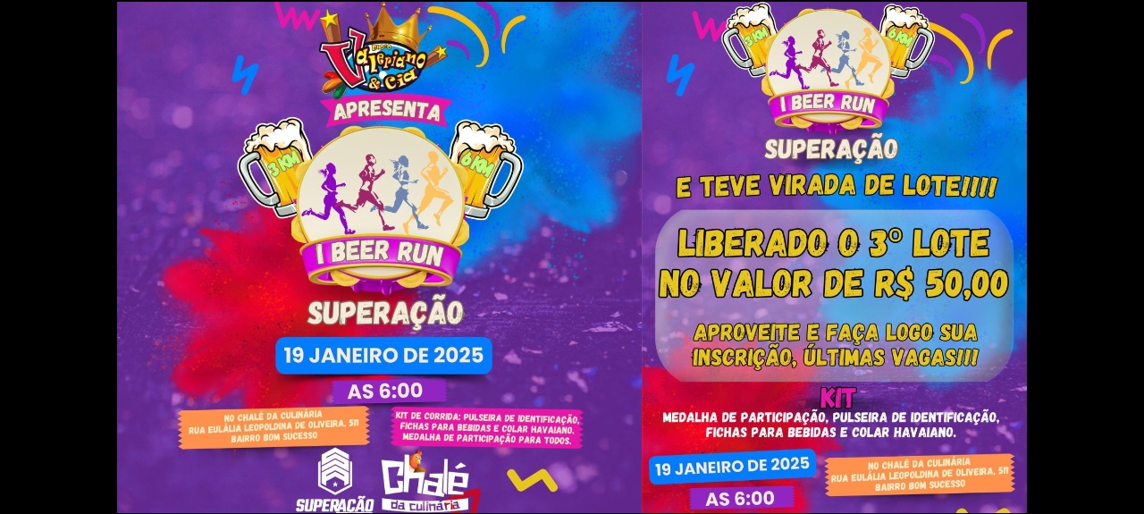 I BEER RUN SUPERAÇÃO