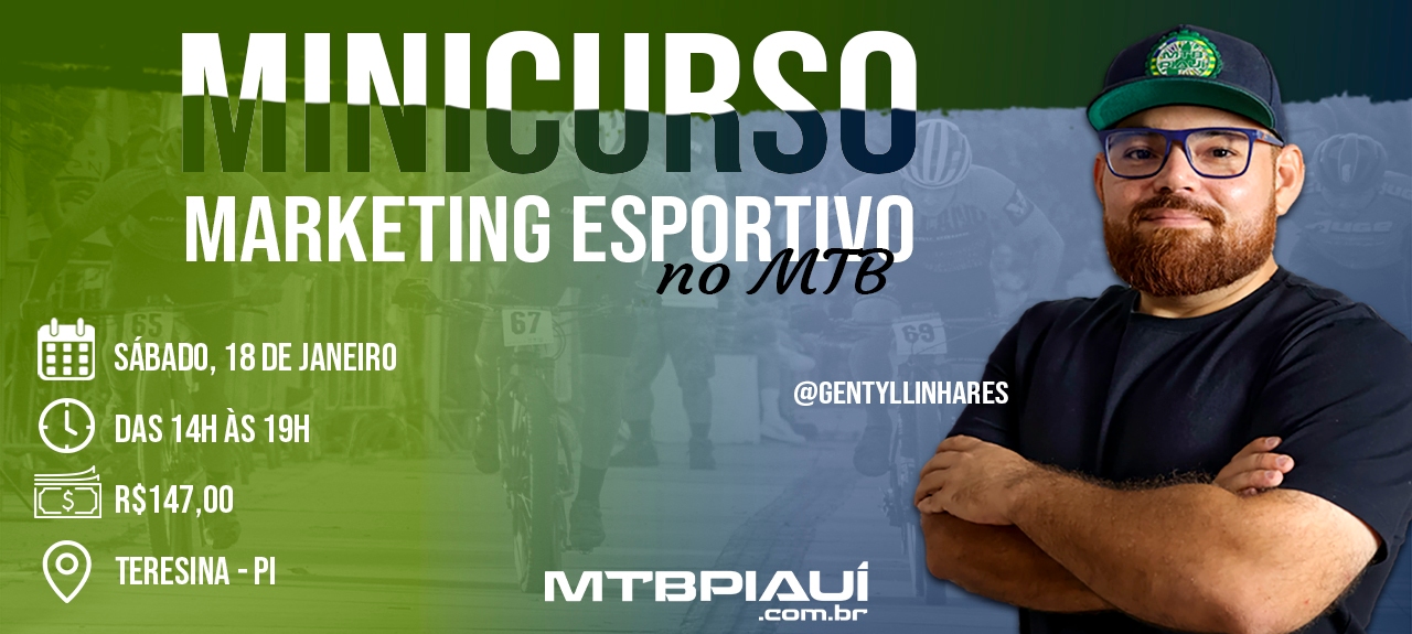 MINICURSO MARKETING ESPORTIVO PARA ATLETAS DE MTB