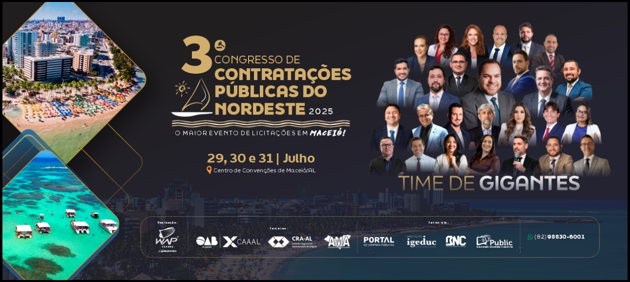 3º Congresso de Contratações Públicas do Nordeste
