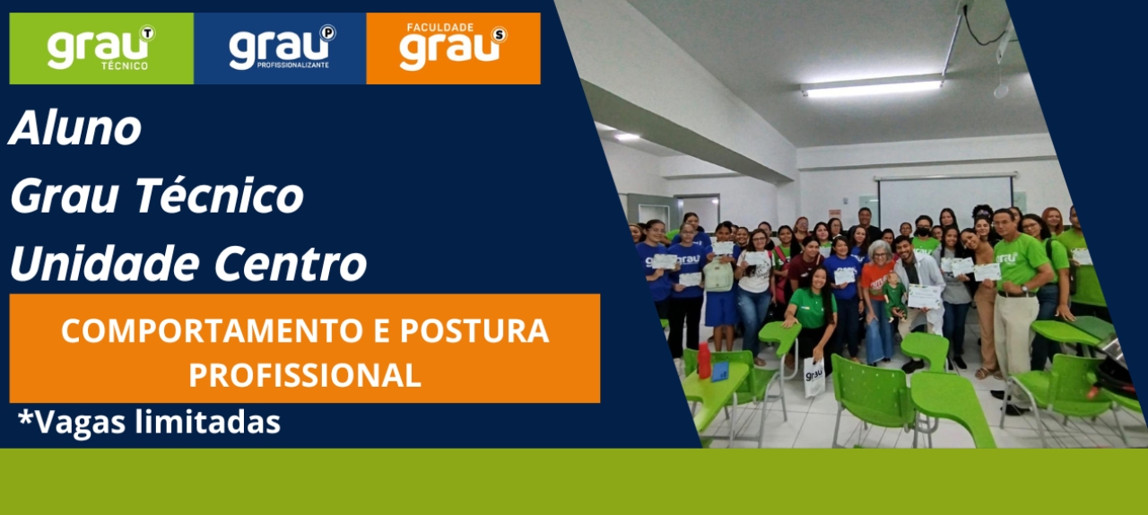 CURSO GRATUITO - COMPORTAMENTO E POSTURA PROFISSIONAL