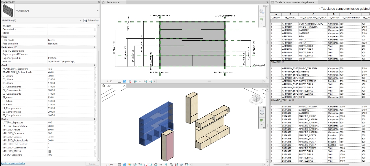 Curso de Revit Avançado: Parametrização de Famílias