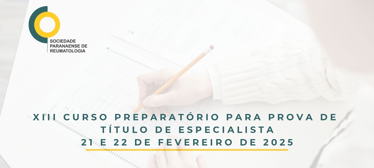XIII Curso Preparatório para Prova de Título de Especialista