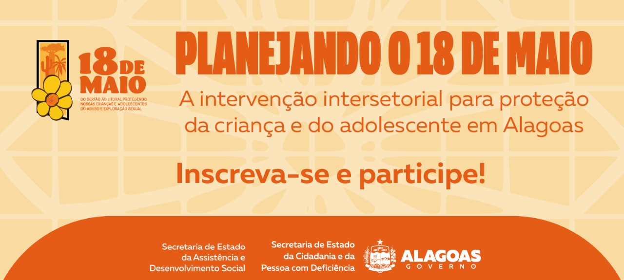 Planejando o 18 de Maio