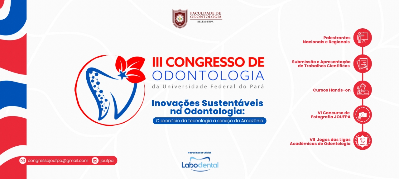 III Congresso de Odontologia da UFPA | XXVIII JOUFPA