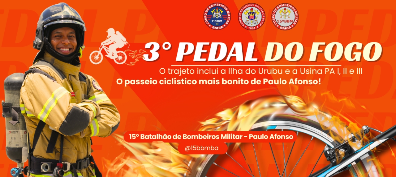 3º Pedal do Fogo - 15º BBM