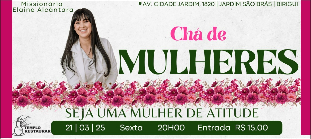 CHÁ DE MULHERES 2025
