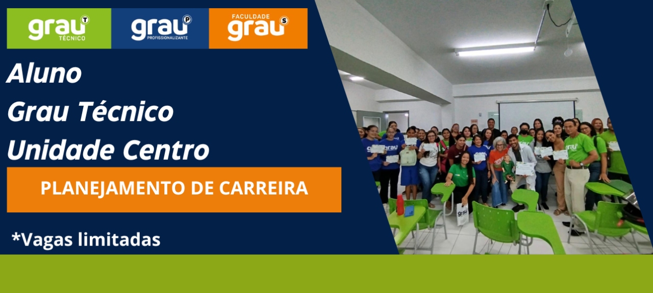 CURSO GRATUITO - PLANEJAMENTO DE CARREIRA CURSO GRATUITO - PLANEJAMENTO DE CARREIRA