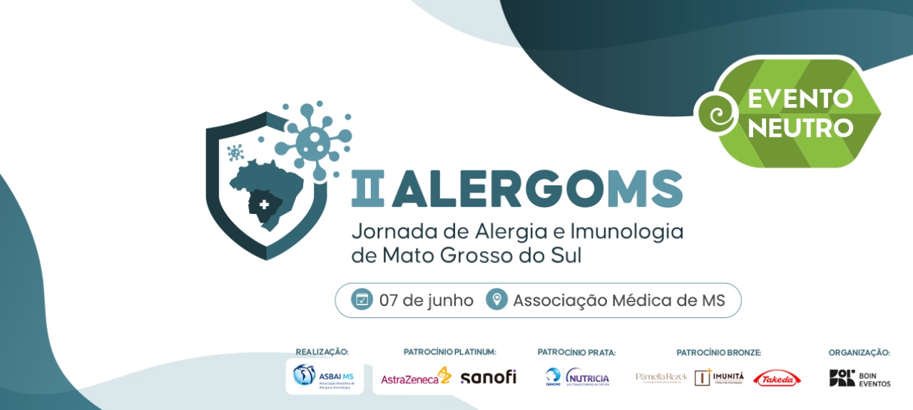 II ALERGOMS - Jornada de Alergia e Imunologia de Mato Grosso do Sul