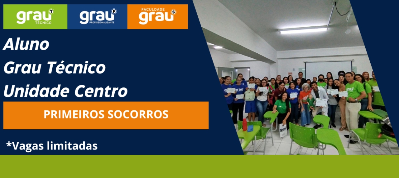 CURSO GRATUITO - PRIMEIROS SOCORROS