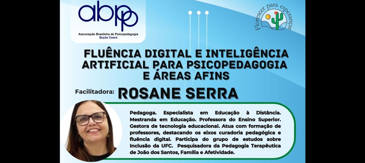 Fluência Digital e Inteligência Artificial para Psicopedagogia e Áreas Afins