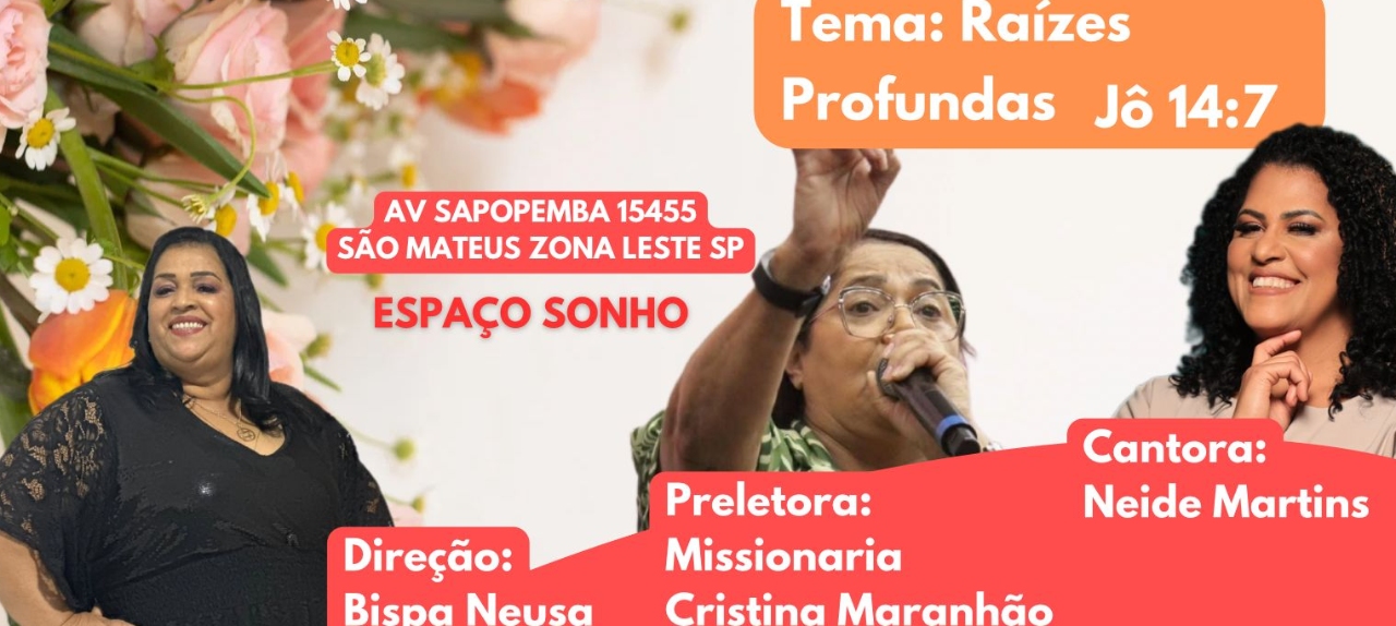 CHÁ DE MULHERES RAÍZES PROFUNDAS