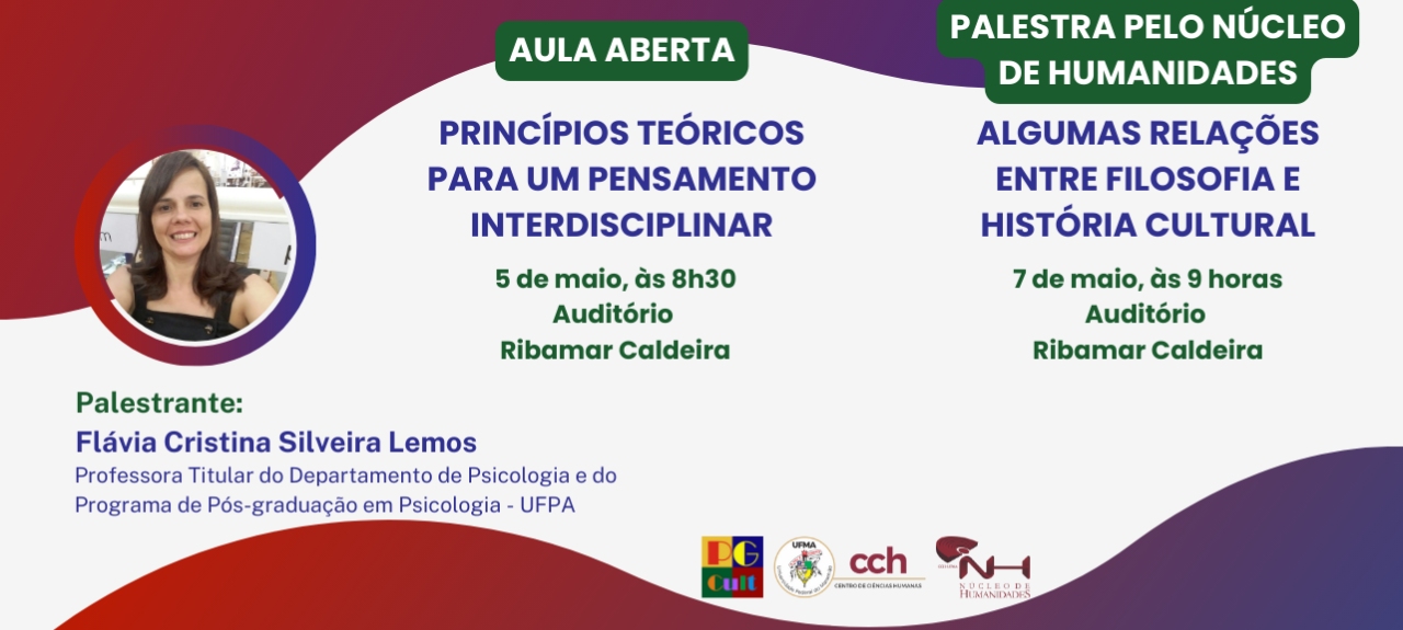 Palestras Professora Flávia Lemos