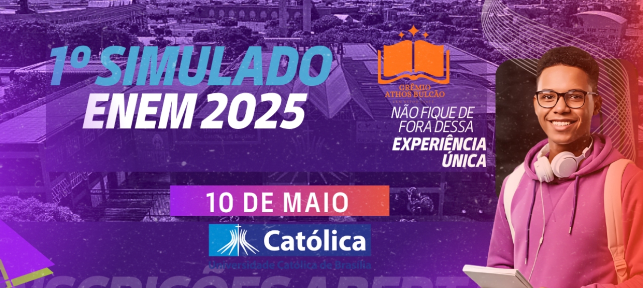 1º Simulado ENEM 2025 - Athos Bulcão