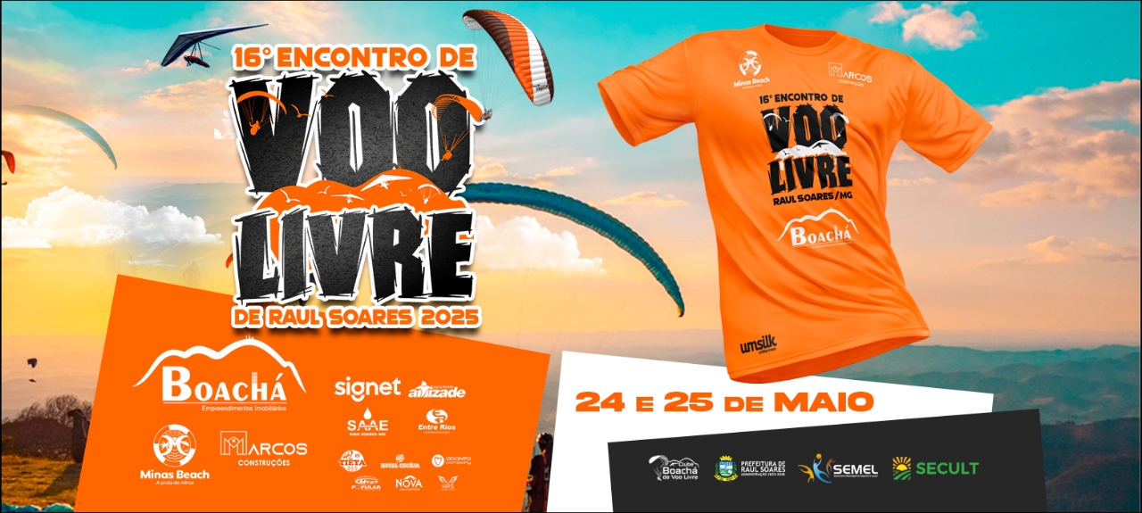 16° ENCONTRO DE VOO LIVRE DE RAUL SOARES