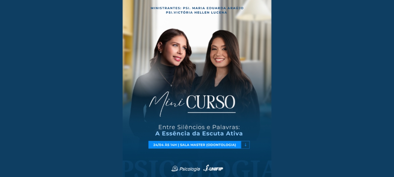 Minicurso - Entre Silêncios e Palavras: A Essência da Escuta Ativa