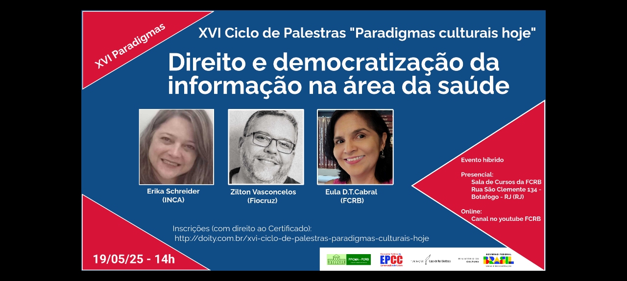 XVI Ciclo de Palestras 
