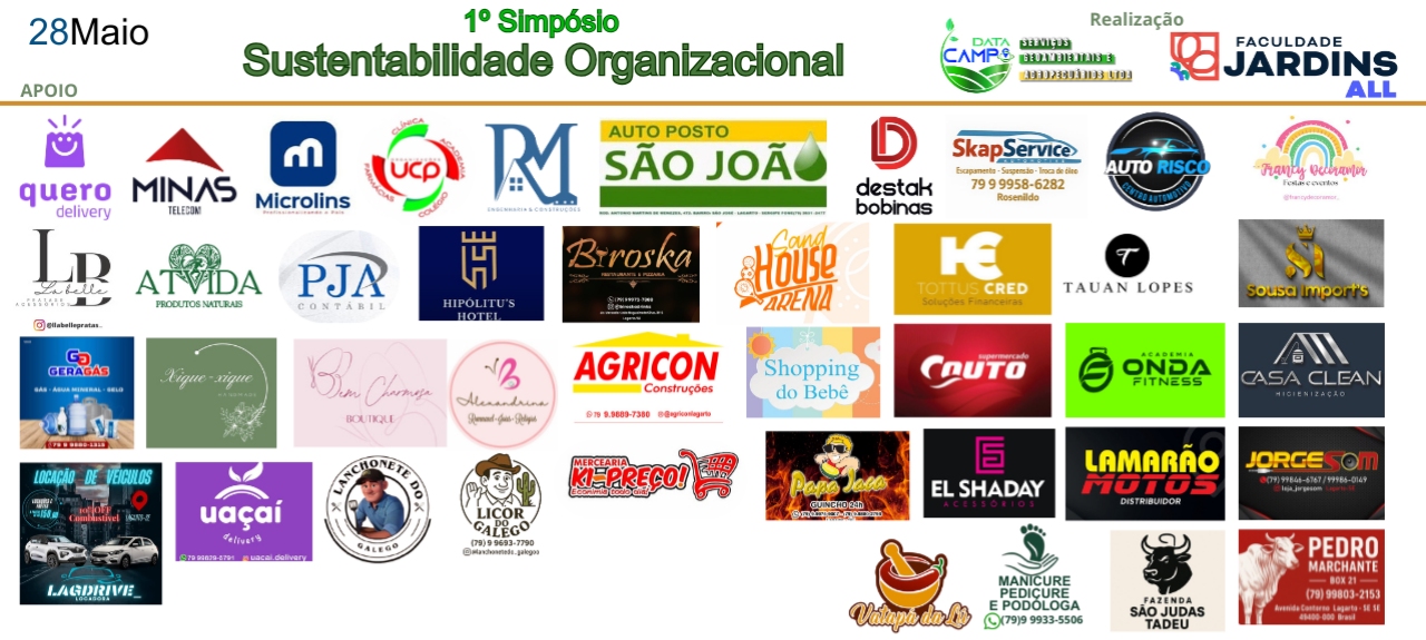 SIMPÓSIO DE SUSTENTABILIDADE ORGANIZACIONAL