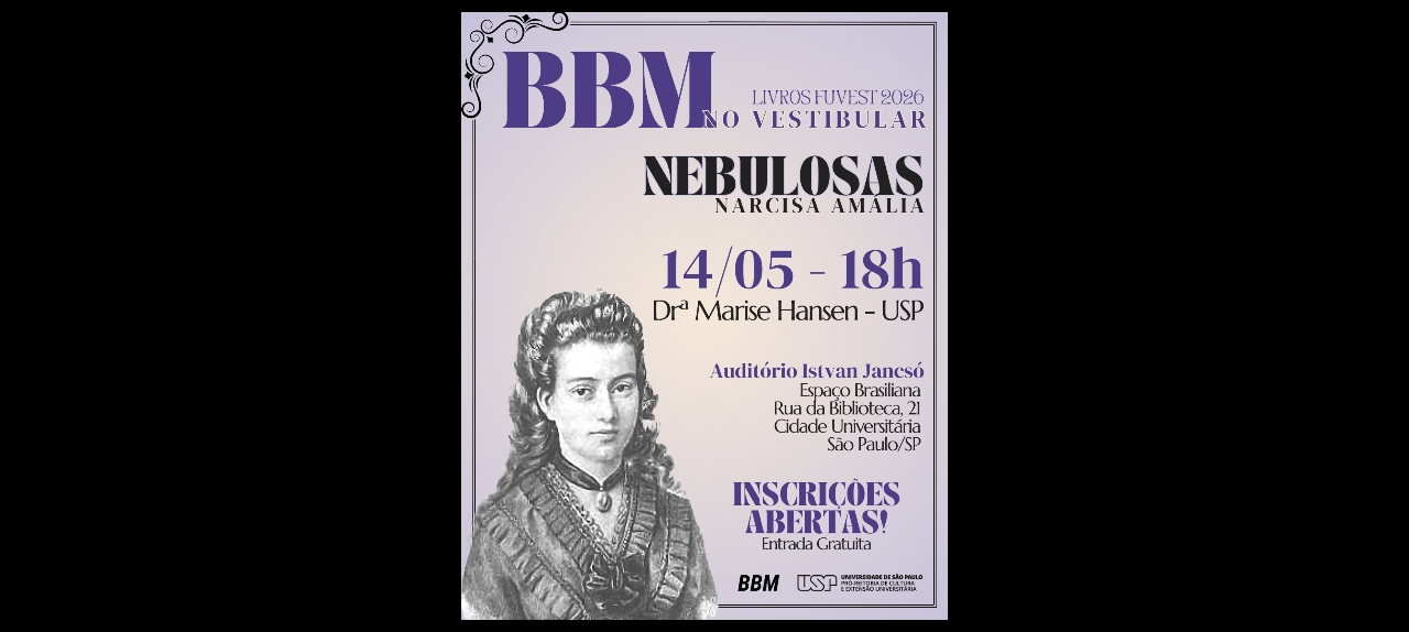 BBM no Vestibular - aula 2: livro Nebulosas, de Narcisa Amália TESTE 2