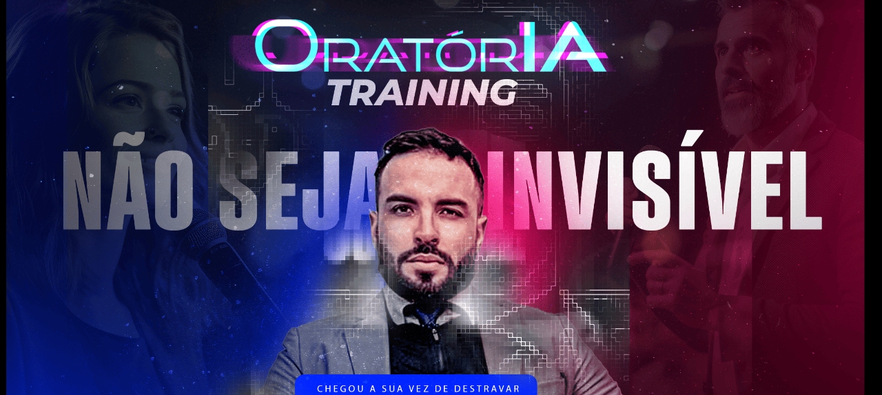 OratórIA Training - Se você sabe o que dizer, mas não sabe como dizer, você continua invisível.