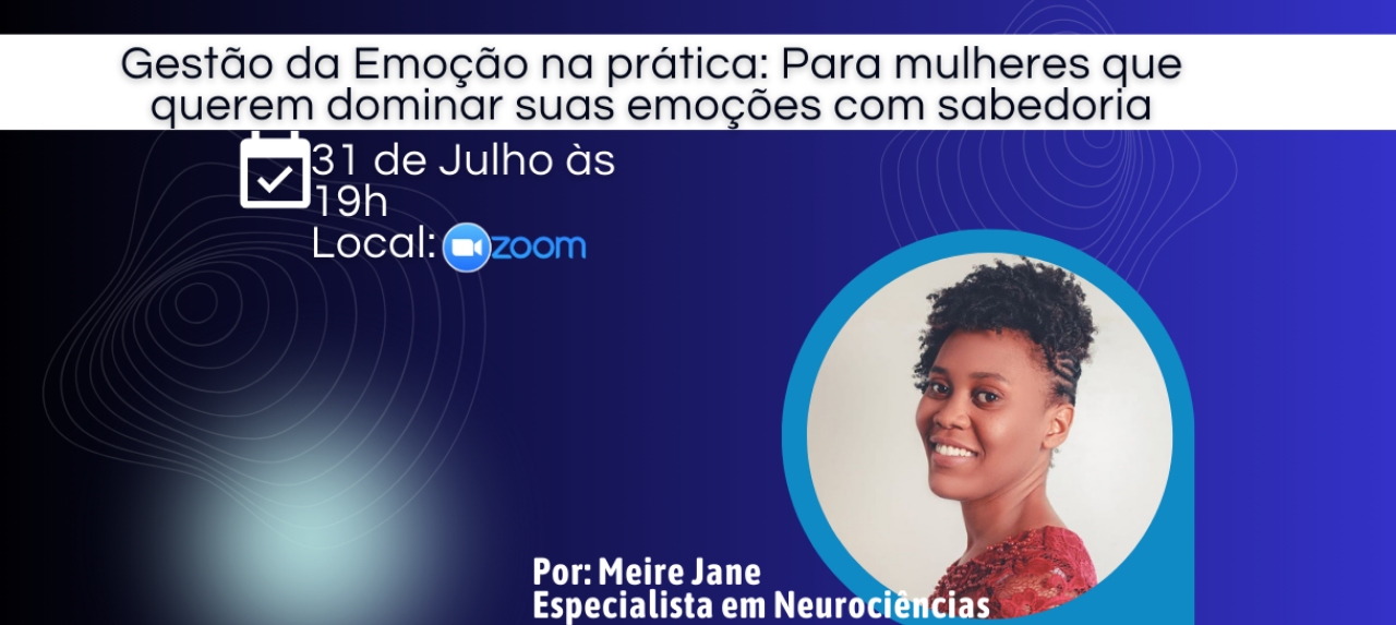 PALESTRA: GESTÃO DA EMOCÃO NA PRÁTICA