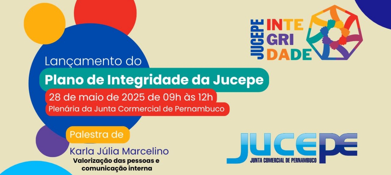 LANÇAMENTO DO PLANO DE INTEGRIDADE DA JUCEPE