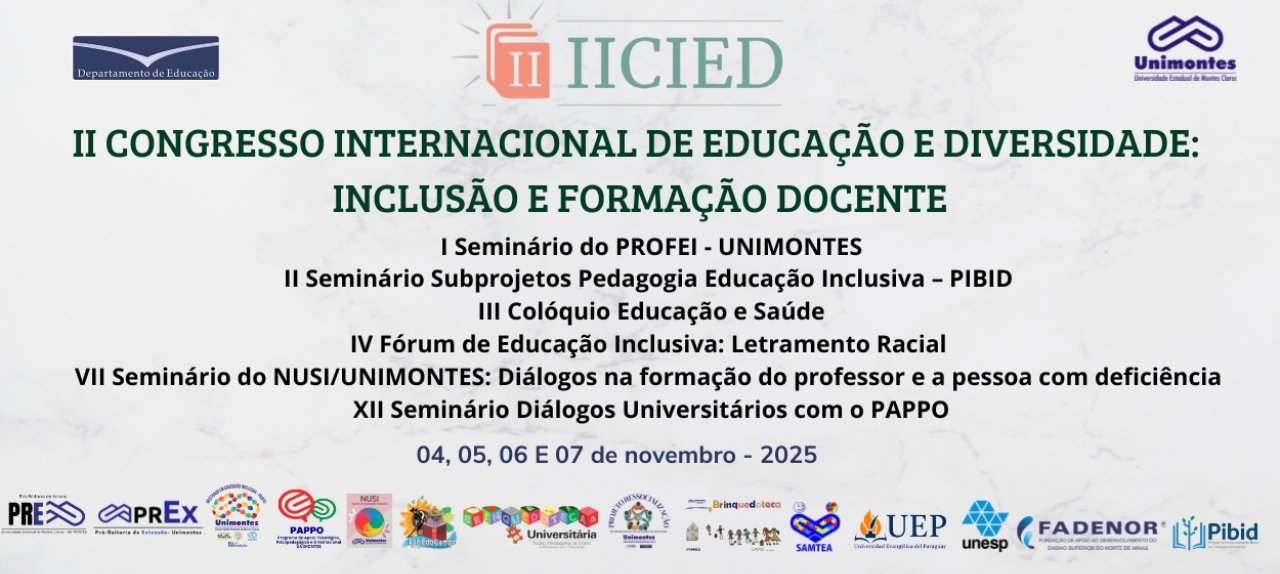 II Congresso Internacional de Educação e Diversidade