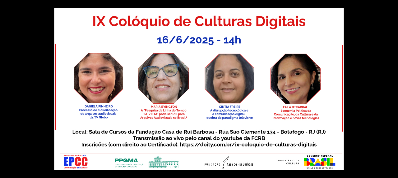 IX Colóquio de Culturas Digitais