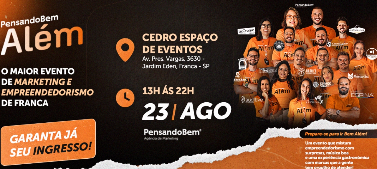 PENSANDO BEM ALÉM