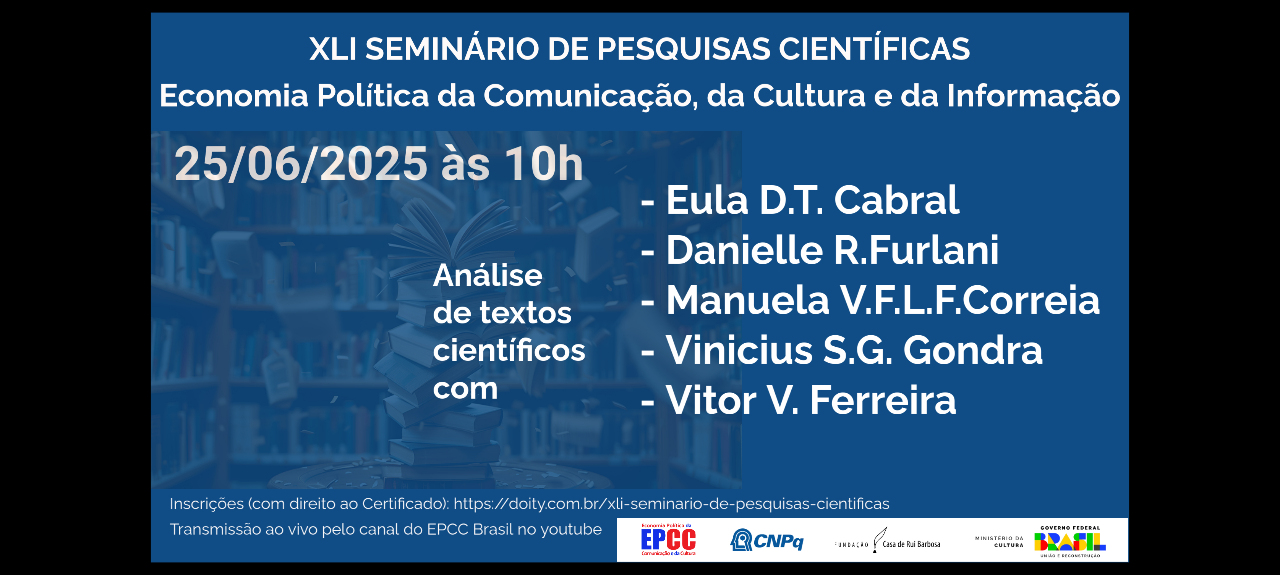 XLI Seminário de Pesquisas Científicas XLI Seminário de Pesquisas Científicas