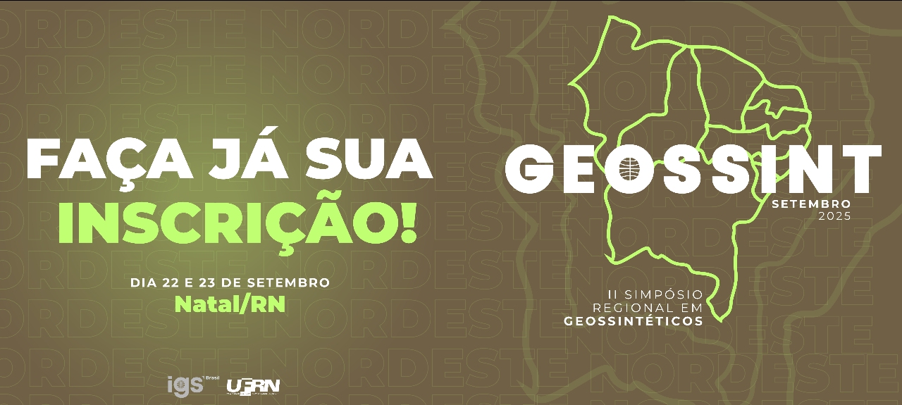 Geossint Nordeste - II Simpósio Regional em Geossintéticos