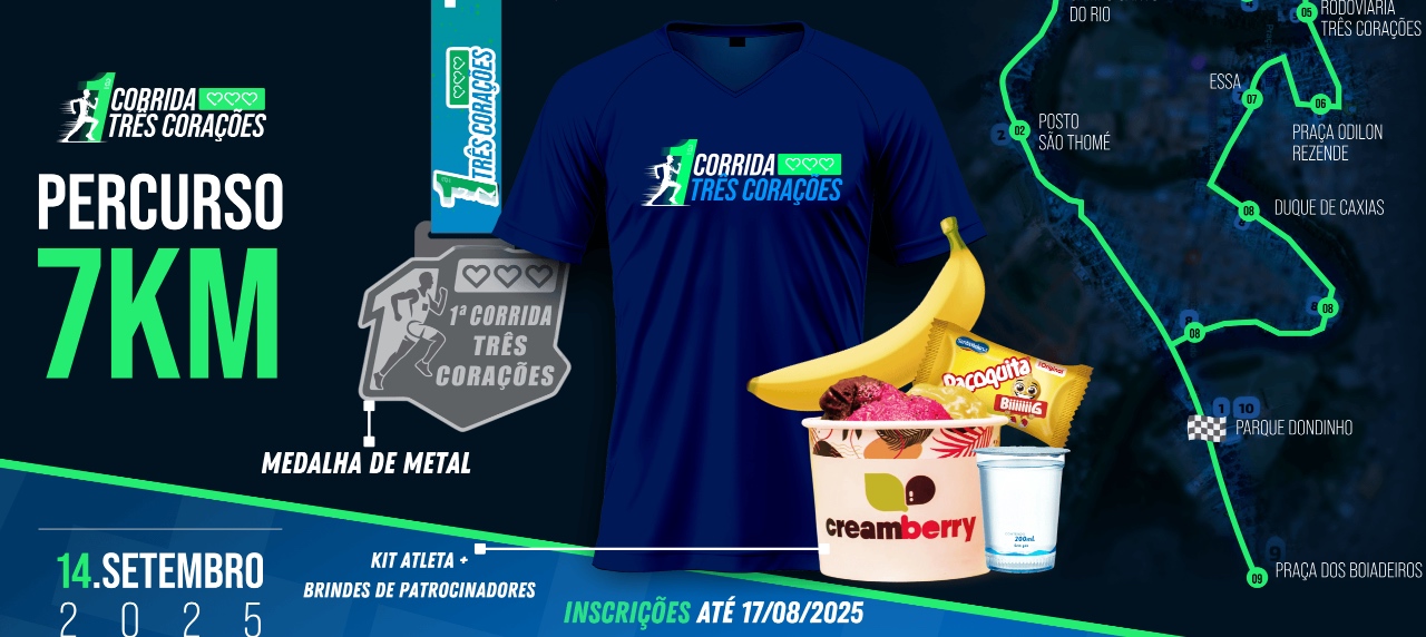 1ª Corrida Três Corações