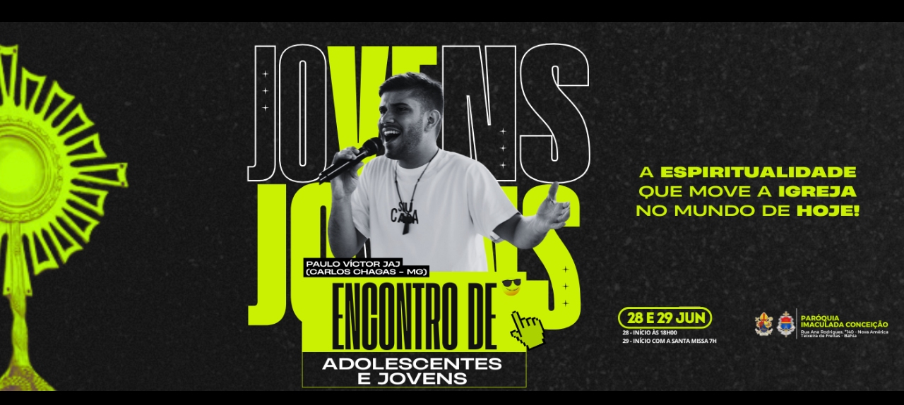 ENCONTRO DE ADOLESCENTES E JOVENS