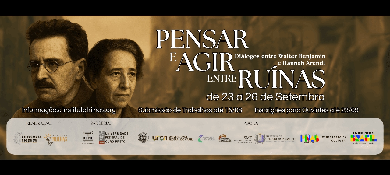 PENSAR E AGIR ENTRE RUÍNAS