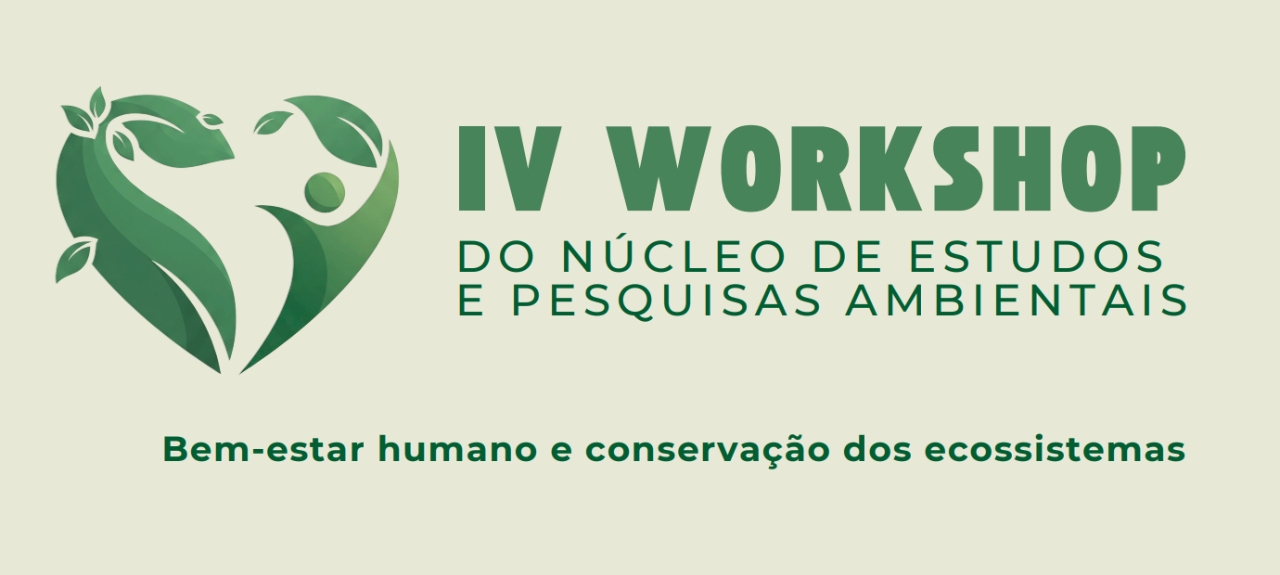 IV WORKSHOP DO NÚCLEO DE ESTUDOS E PESQUISAS AMBIENTAIS