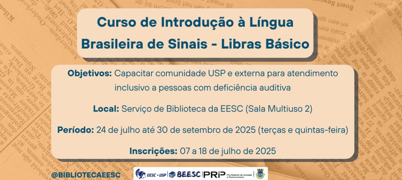 Curso de Introdução a Língua Brasileira de Sinais - Libras Básico
