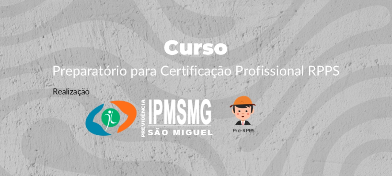 Curso Preparatório Certificação Profissional RPPS - São Miguel do Guaporé - RO