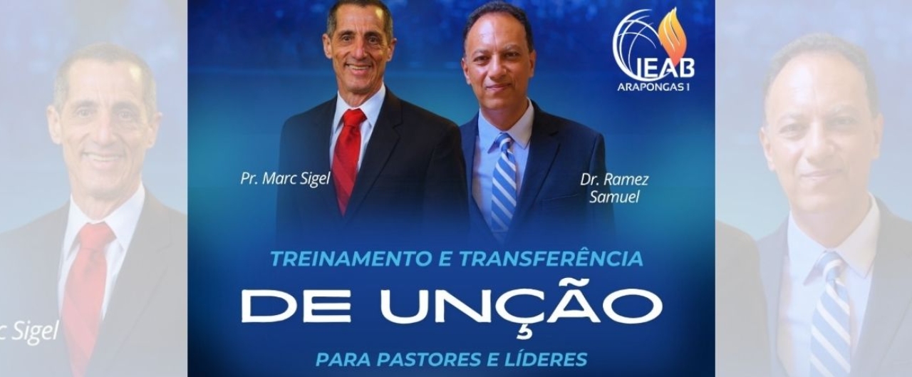 Treinamento e Transferência de Unção para Pastores e Líderes