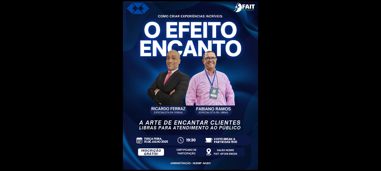 O EFEITO ENCANTO!